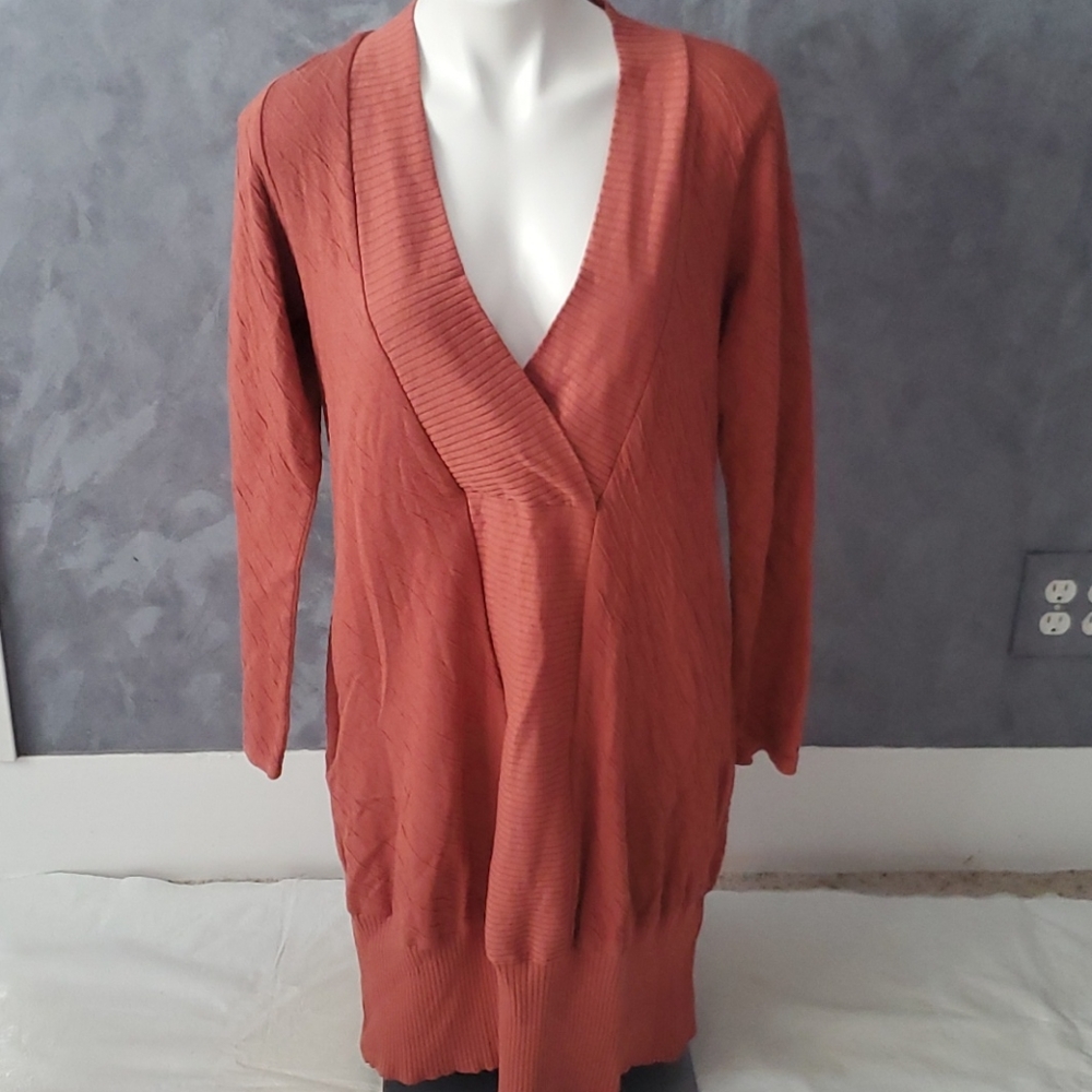 Cynthia Ashby Lorna Spice Color Dress Sz SM
